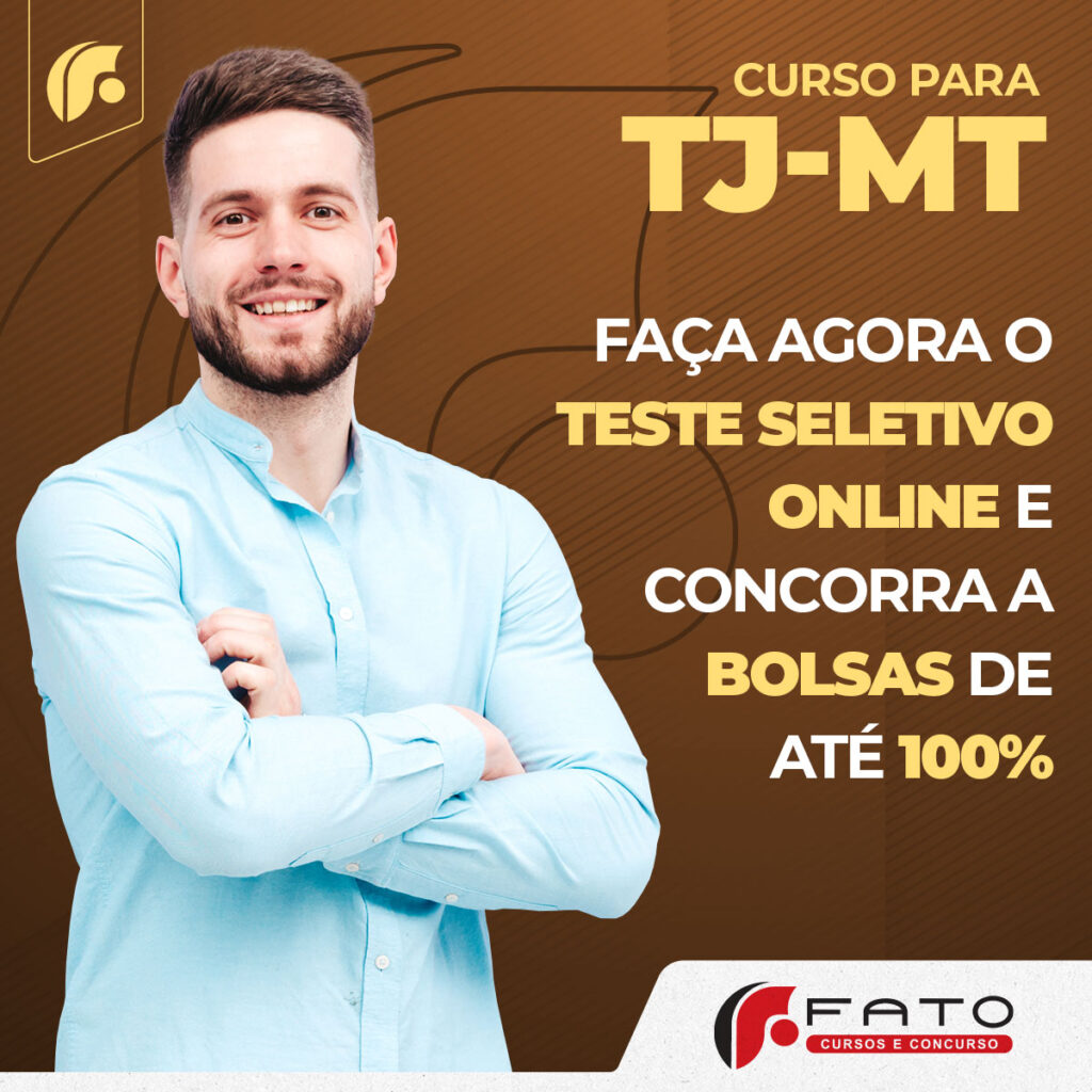 Teste Seletivo Tjmt Fato Educacional